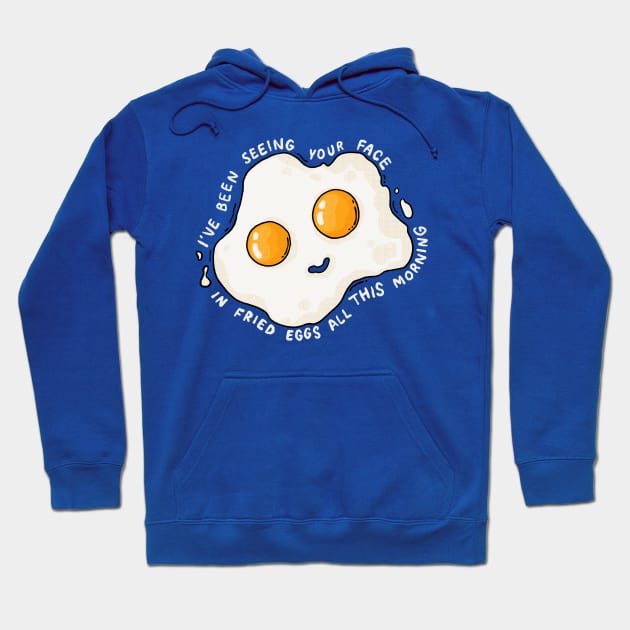 Egg Face Hoodie by Tania Tania